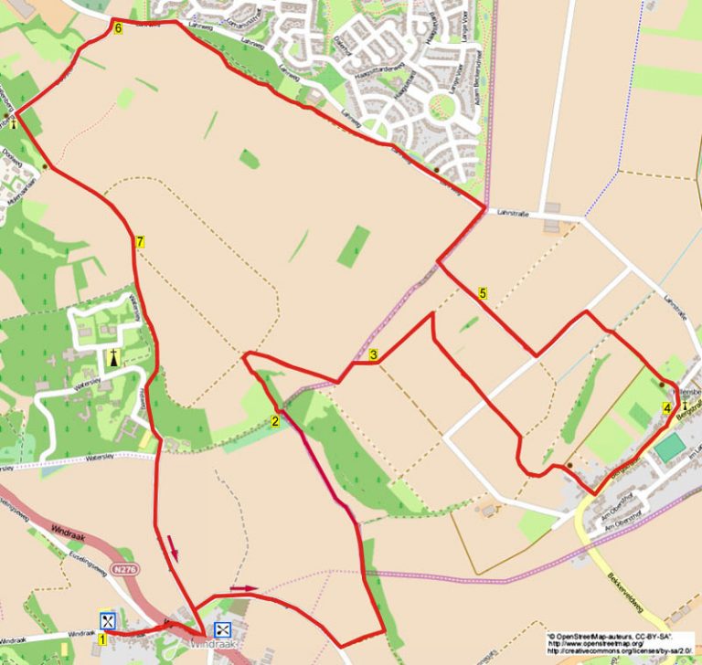 243. Windraak 11,5 Km – Wandelgids Zuid-Limburg